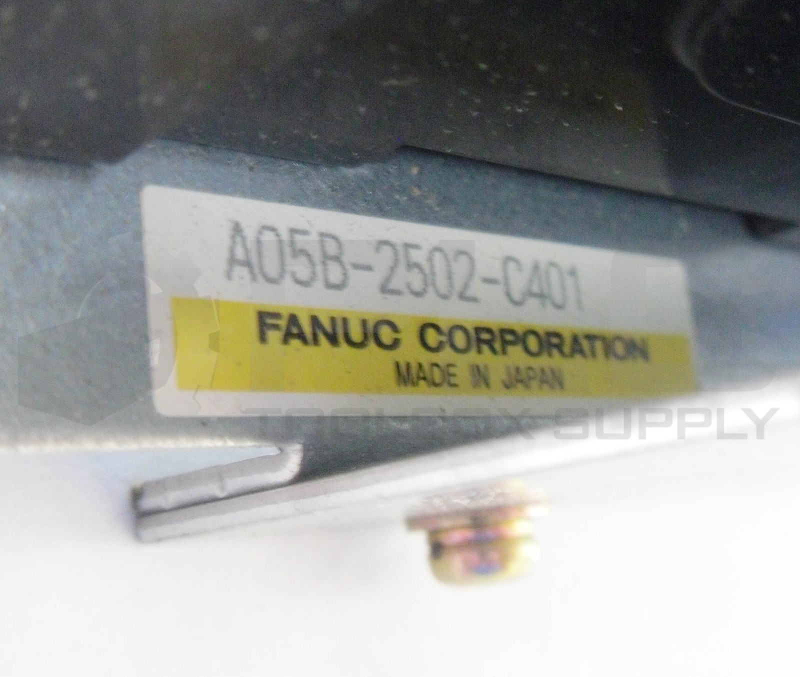 FANUC A05B-2502-C401 DRIVE EMERGENCY STOP ASSEMBLY W/ A20B-1008-0740/03B