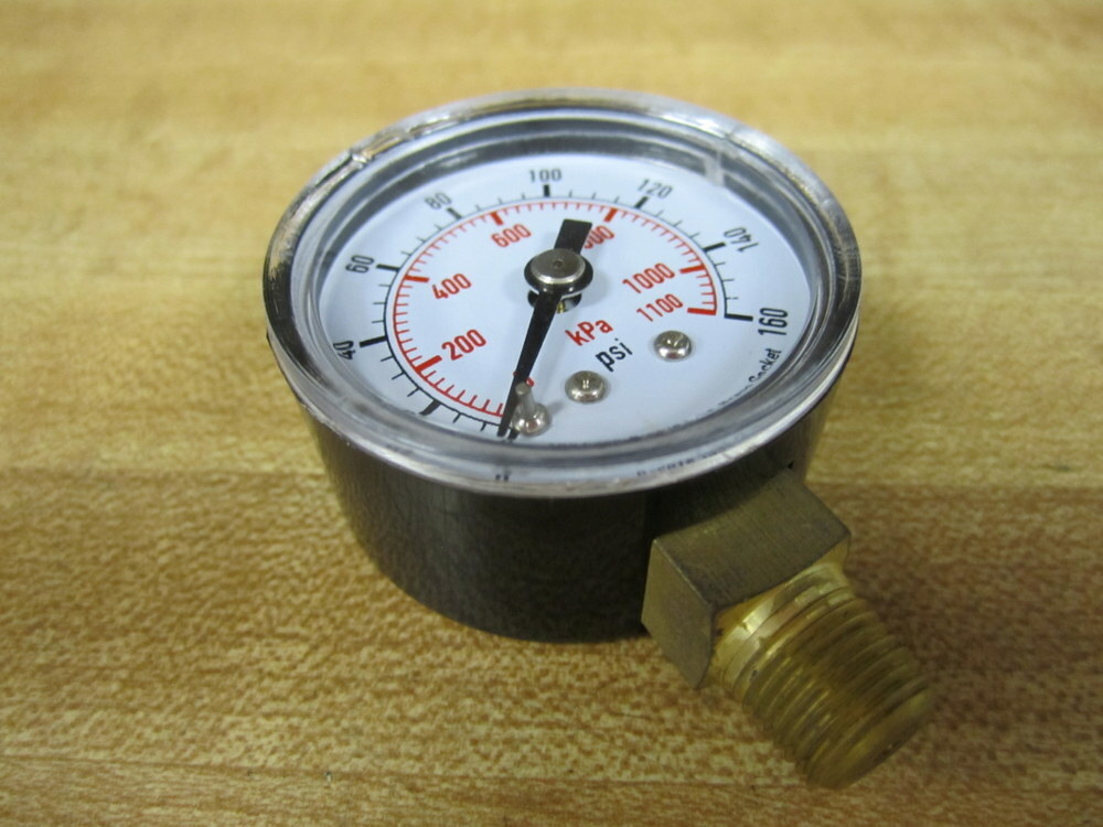Grainger 4FLR3 Pressure Gauge (Pack of 3)