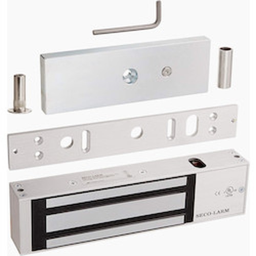 SECO-LARM CS476234 Electromagnetic Lock 1200Lb 12/24VDC SS Surface Mount
