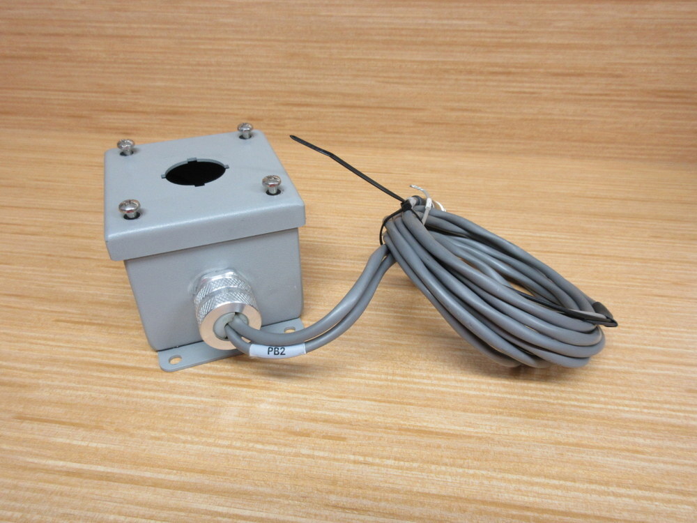 Hubbell Wiegmann PB1 Push Button Enclosure W/ Cables