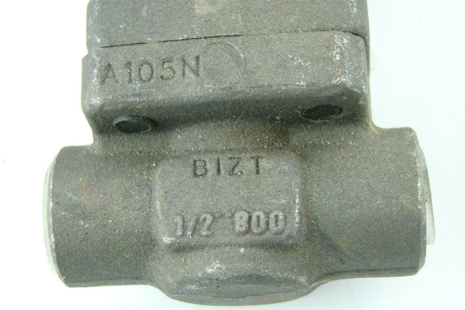 Newco 1/2″ Class 800 Cast Iron Gate Valve 41 BR103 18X-FS4/3-NC-RP