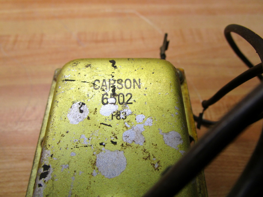 Carson 6502 Transformer F83