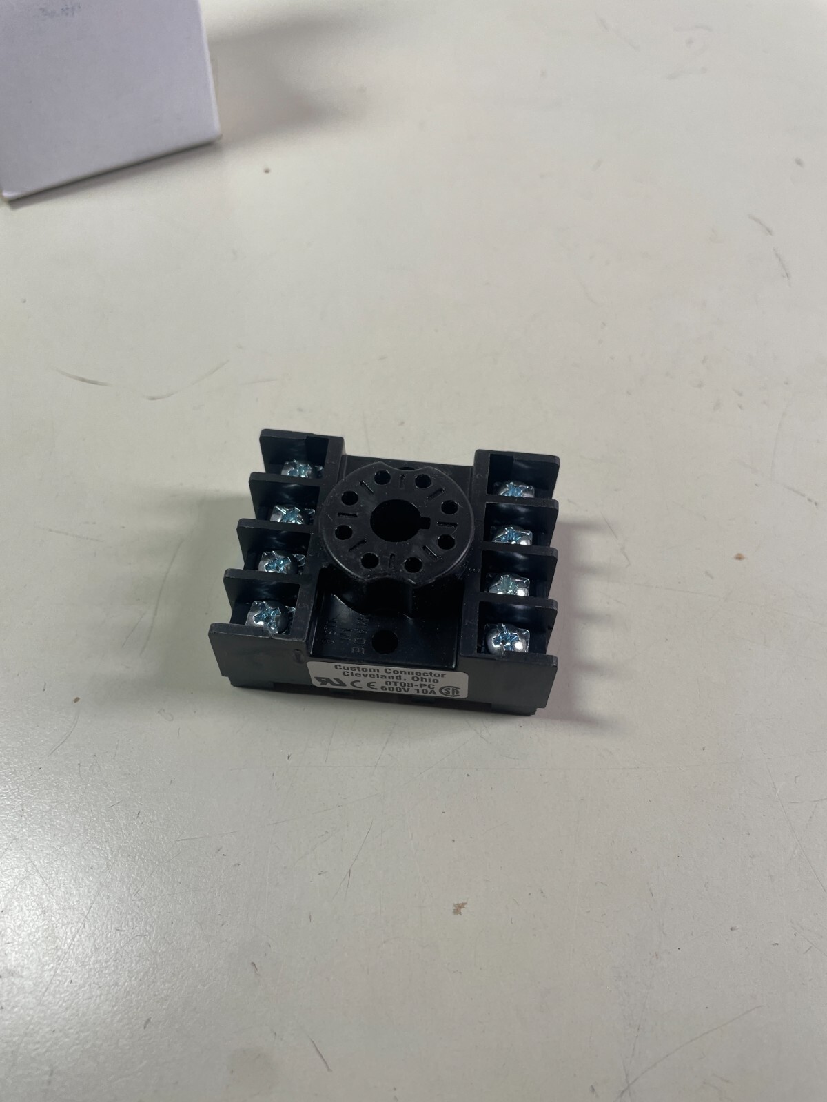 Custom Connector 0T08-PC Relay Socket 0T08PC 600V 10A