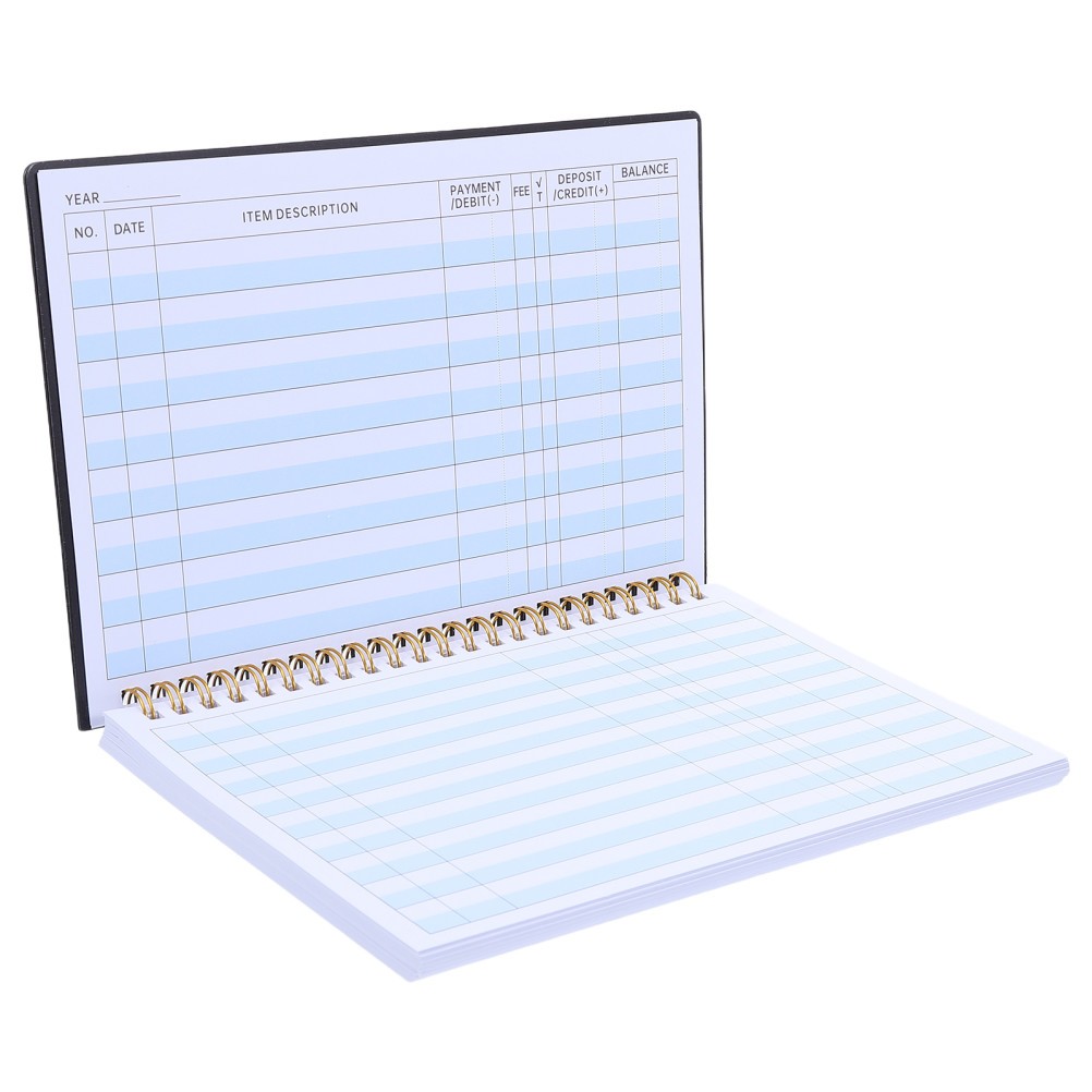 Check Register – Savings Account Booklet for Personal and Business – Blank