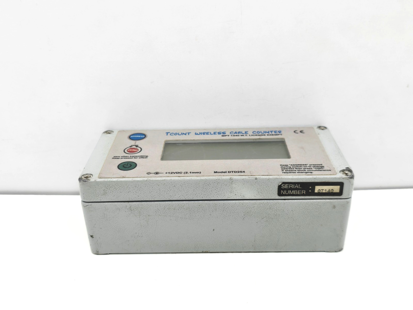 DTD254 TCOUNT WIRELESS CABLE COUNTER S246667 ( W31356-R )