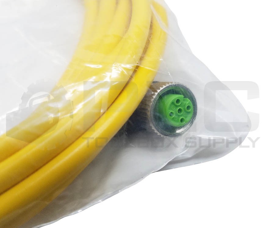SEALED NEW MURR ELEKTRONIK 7000-12341-0140500 CORDSET M12 FEMALE 90 DEG