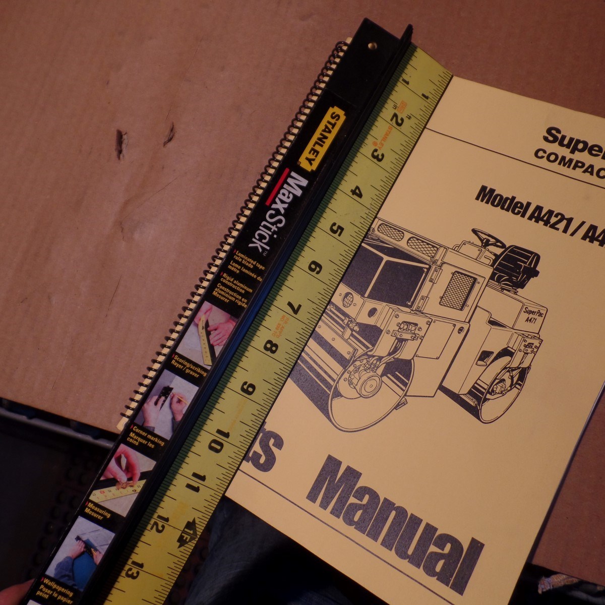 SUPERPAC COMPACTION MODEL A421 / A471 PARTS MANUAL, A-421, A-471, PARTS BOOK