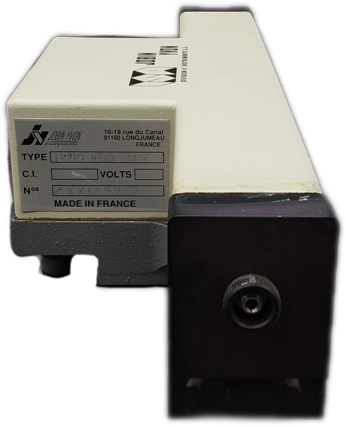 Jobin Yvon Mono H20 UV Monochromator Spectrometer Lab Equipment
