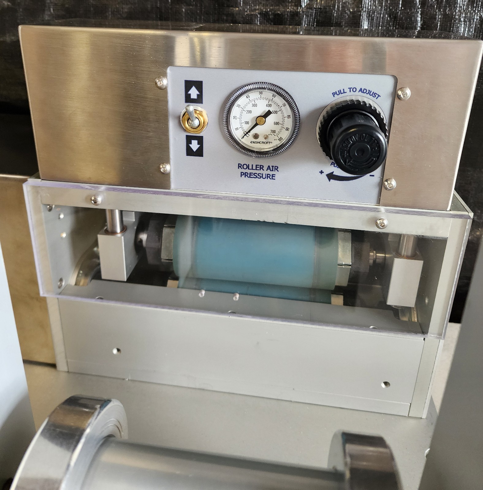 AZCO SUR-SIZE CUT-TO-LENGTH ASSEMBLY Automatic Roll Feed System Label Dispenser