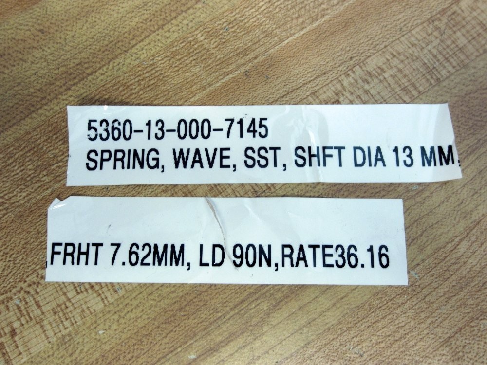 Part CMS18-H2-S17 Wave Spring CMS18H2S17