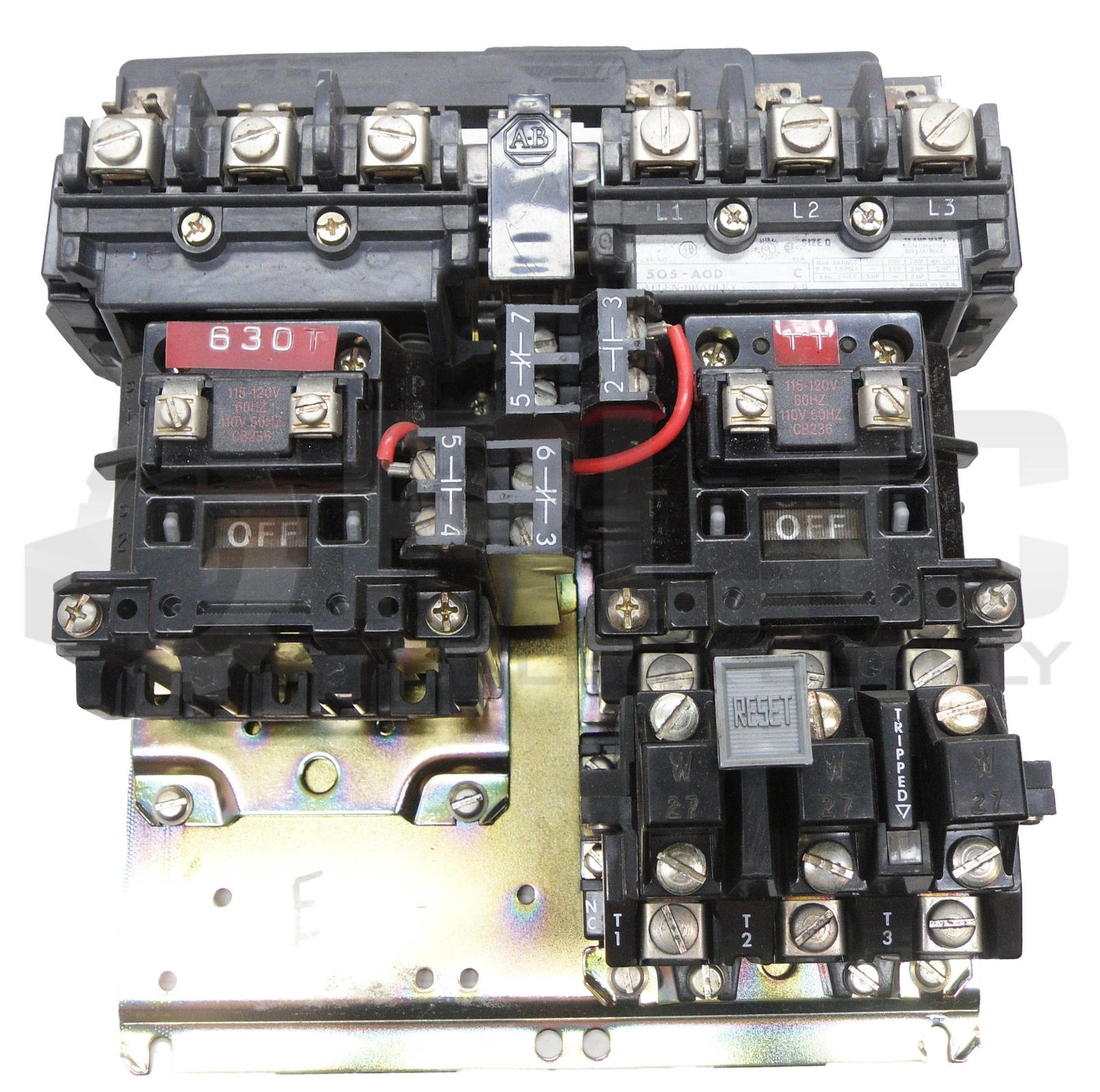 ALLEN BRADLEY 505-AOD /C W/ CB236 W/ W27 W/ 42185-800-01 W/ 40410-326-52 595-A02