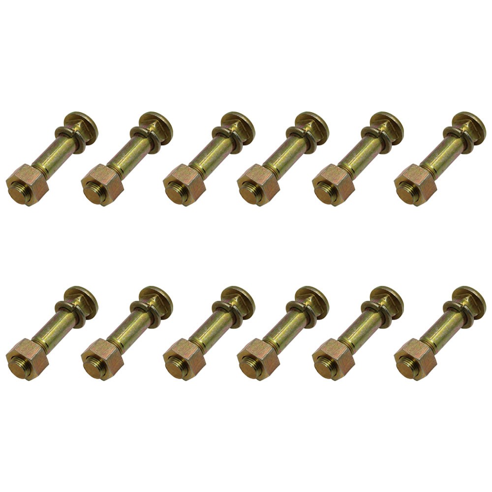81821369 370938S36 12 Disc To Rim Shoulder Bolt Nut Fits Ford 8N 9N 2N NAA 600