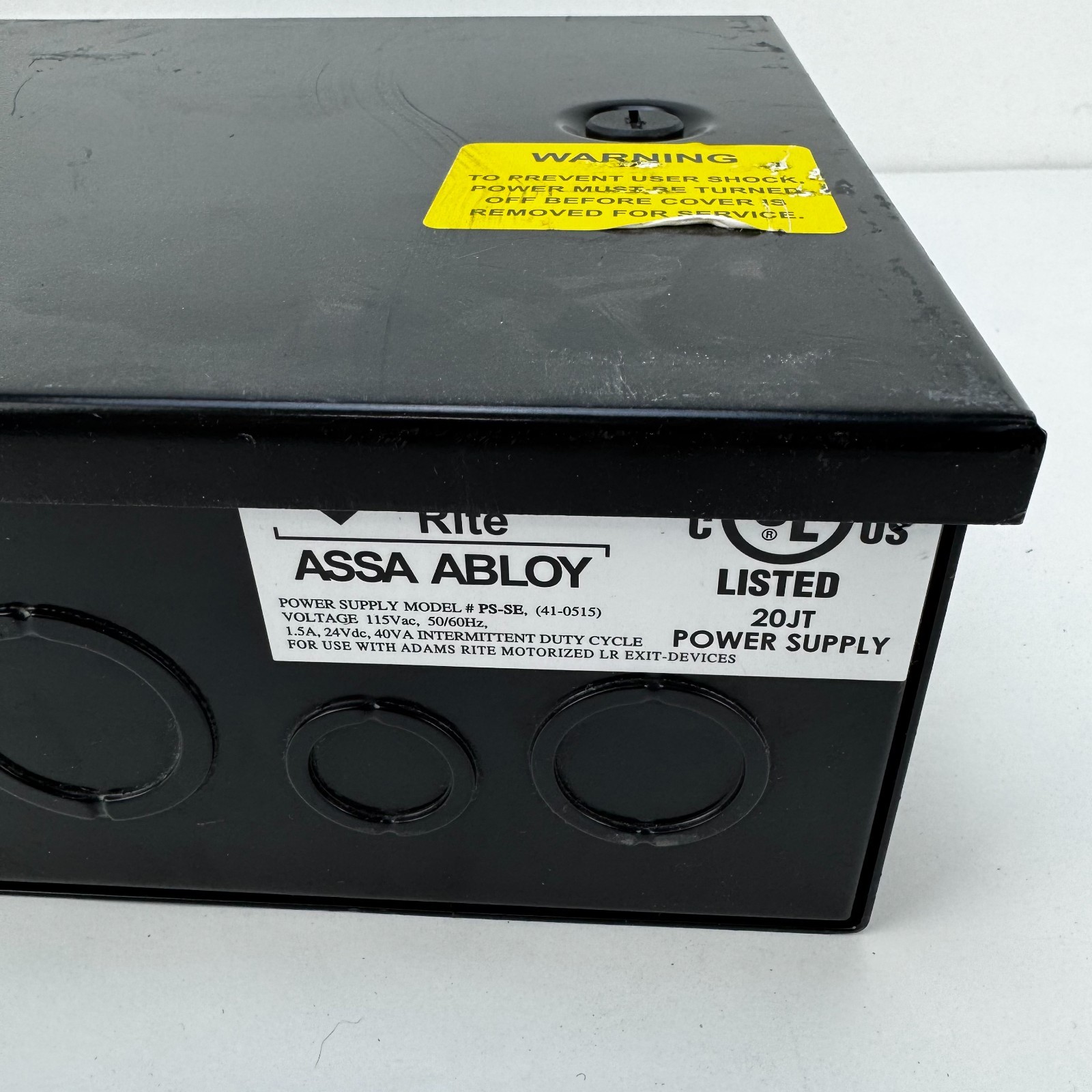 Adams Rite ASSA ABLOY PS-SE 41-0515 155VAC Industrial Power Supply Assembly