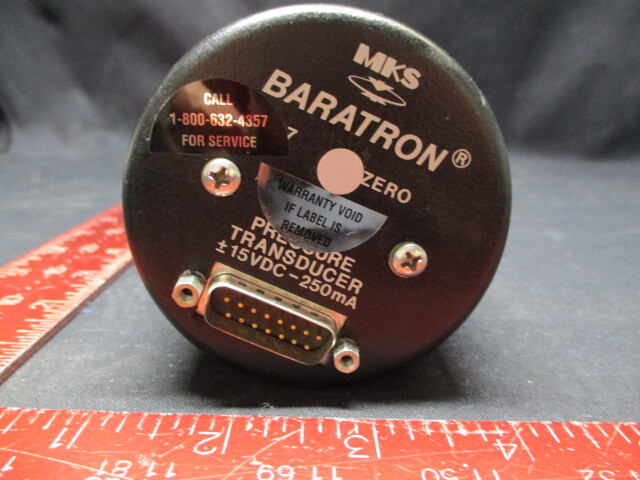 MKS-HPS 127AA-00001D BARATRON PRESSURE TRANSDUCER, 1 Torr