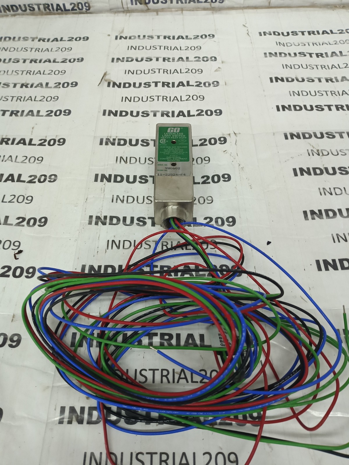GO LEVERLESS LIMIT SWITCH 11-32524-F4