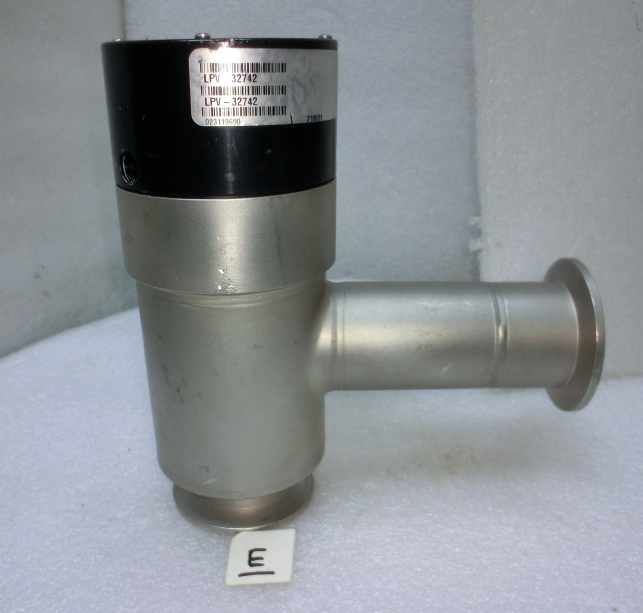 MKS HPS LPV-32742 Vaccum Valve,Used,~97485