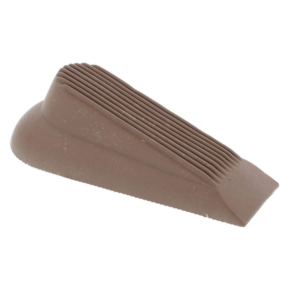 Grainger Approved 19-1147 Door Stop,Rubber,Brown 451J76