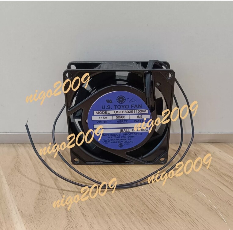 1PC U.S.TOYO FAN USTF80251153W 115V 6/5W AC medical equipment cooling fan