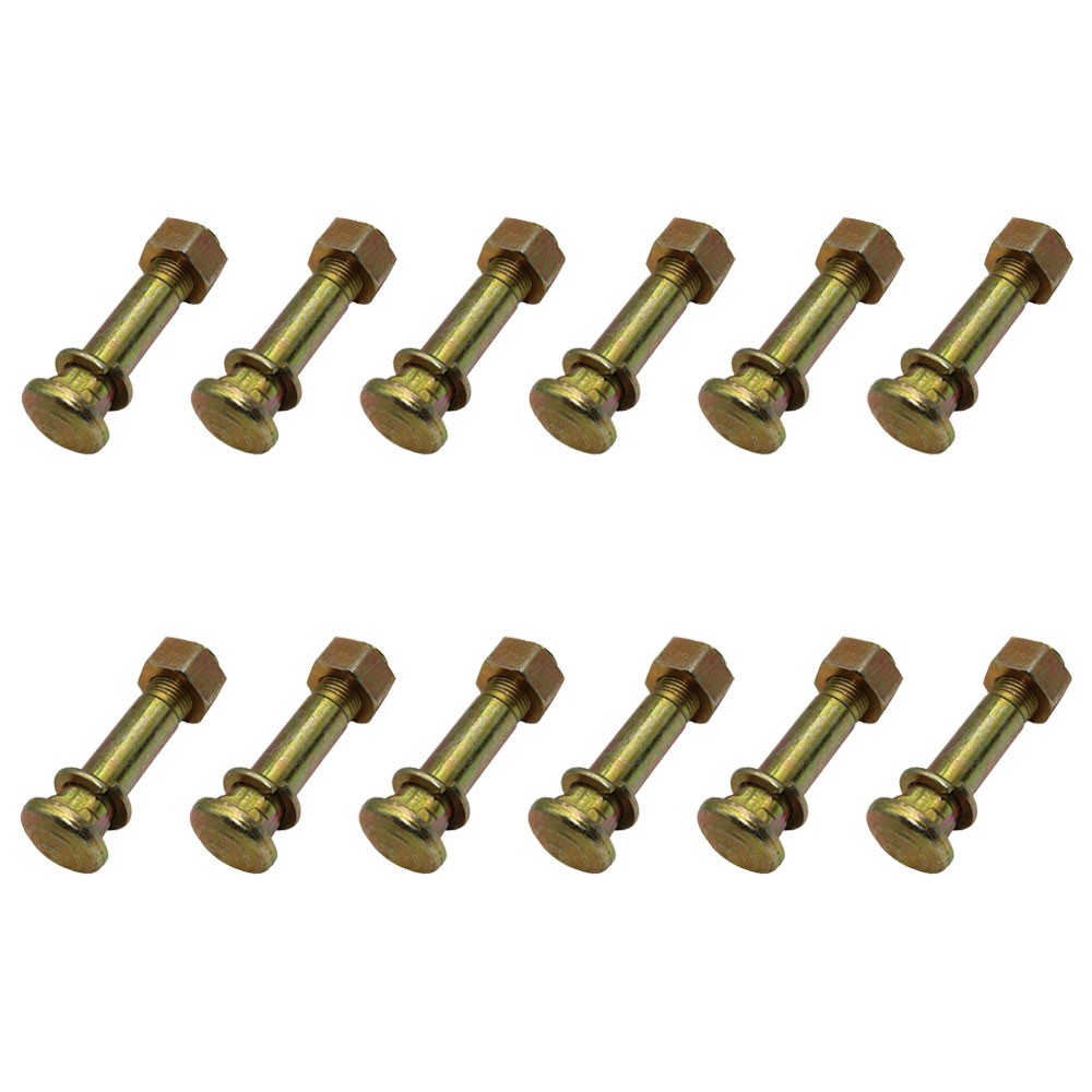 81821369 370938S36 12 Disc To Rim Shoulder Bolt Nut Fits Ford 8N 9N 2N NAA 600
