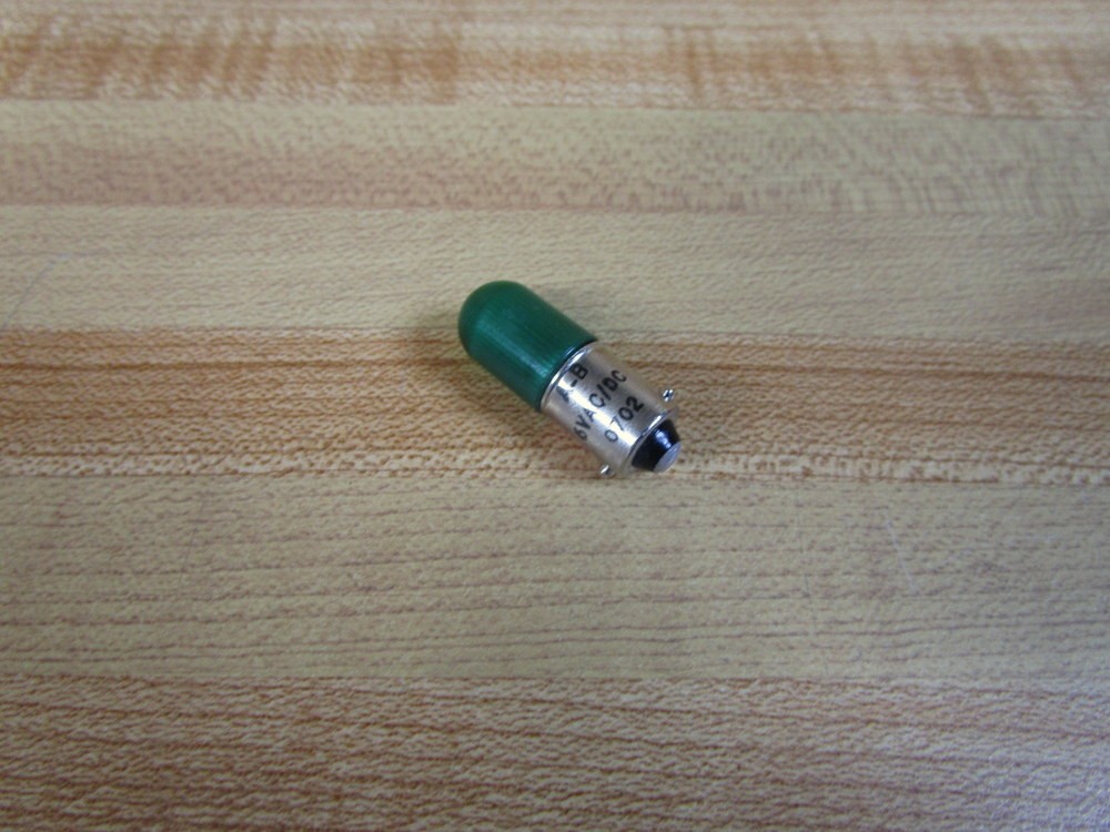 Allen Bradley 800T-N318G Green Bulb 800TN318G 6VAC/DC (Pack of 6)