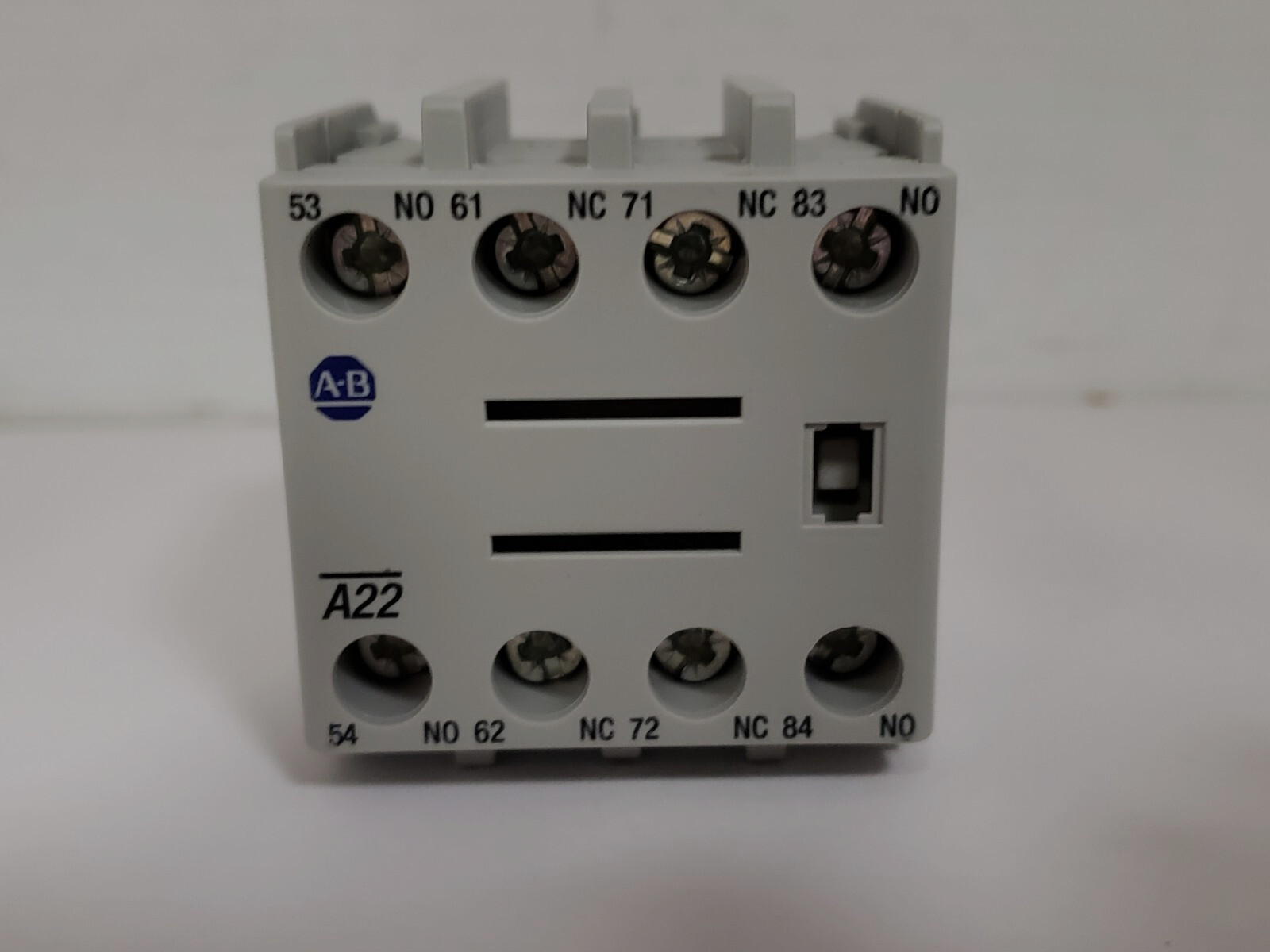 ALLEN BRADLEY FA22 AUXILIARY CONTACT BLOCK 2NO 2NC SERIES B NIB