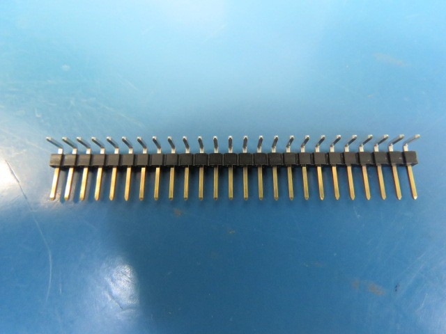 FCI 68016-125HLF Qty of 2 per Lot CONN. 25X1 PIN SPADINO 90 AU P2.54 H5.8