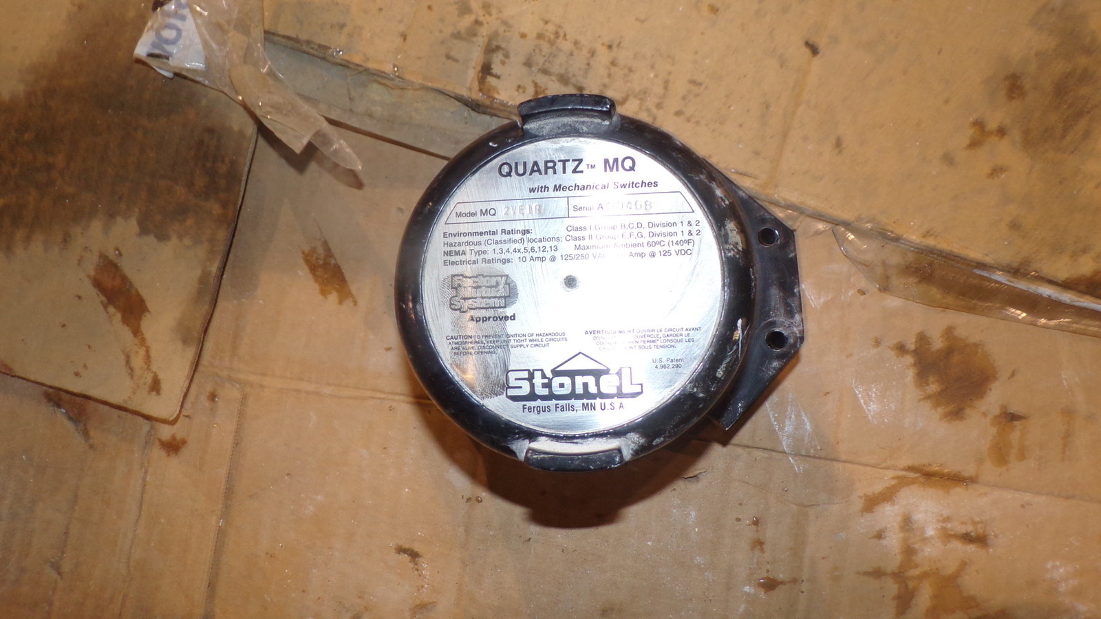 Stonel Quartz MQ 2VE1R Head *FREE SHIPPING*