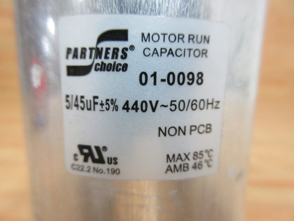 Partners Choice 01-0098 Capacitor 010098
