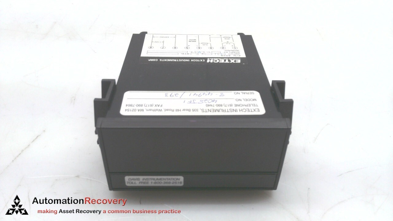 EXTECH 4028JF1 TEMPERATURE INDICATOR, NEW* #306344