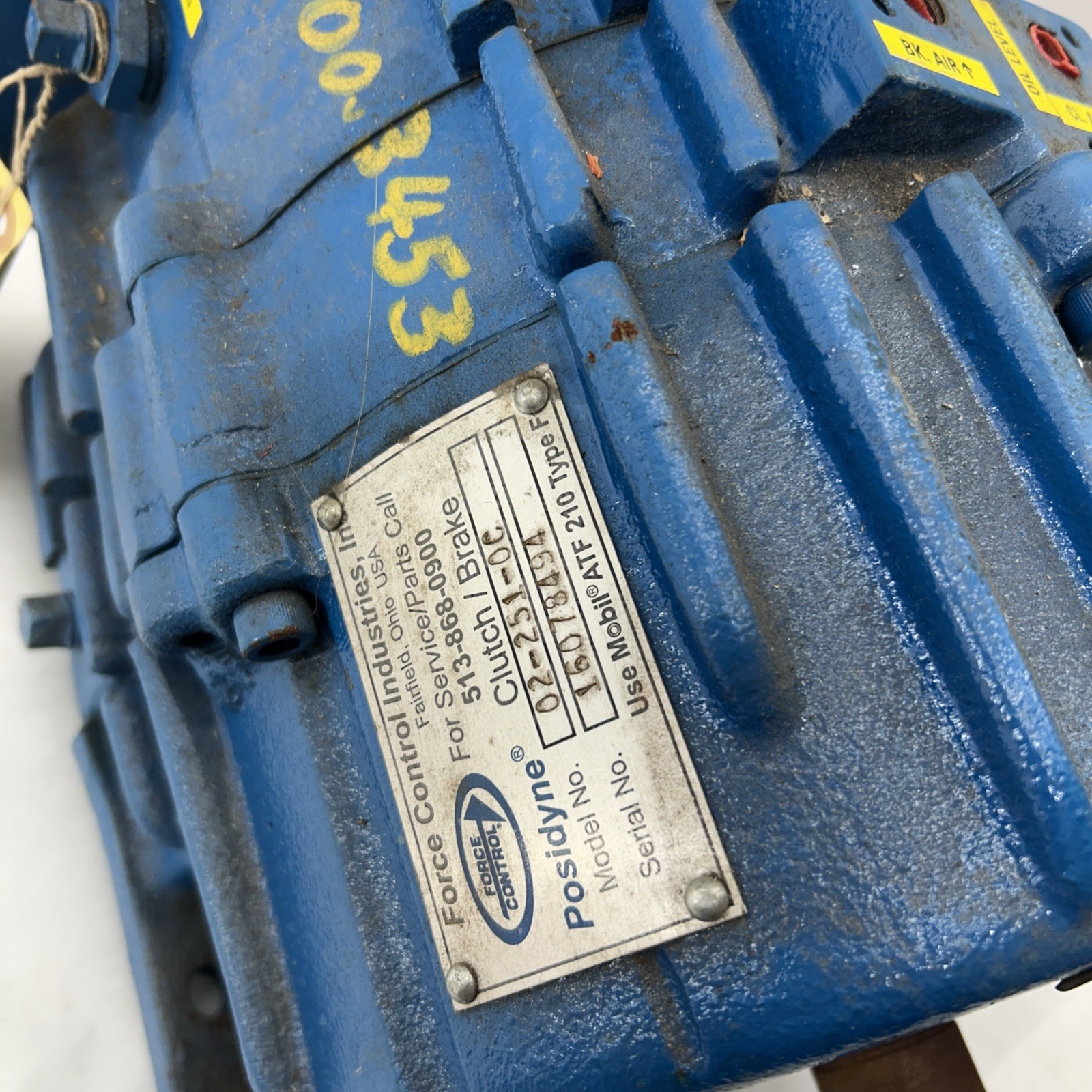 Posidyne Force Control Industries. 02-251-0c. Clutch/ Brake 1.125” Shaft New