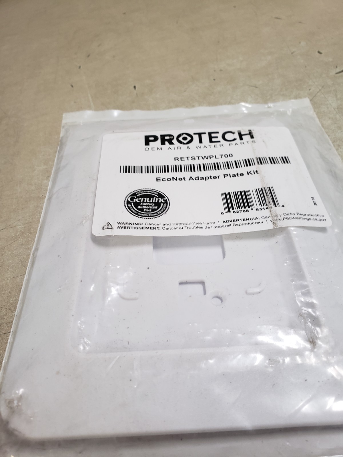 Rheem RETSTWPL700 EcoNet Adapter Plate Kit