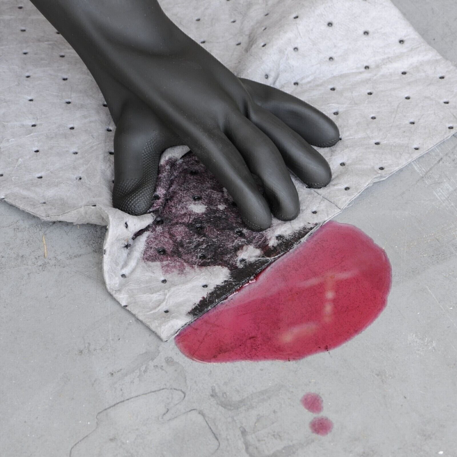 AABACO Universal Absorbent Pads, Medium Weight Sheets (100CT) 15″X17″ Grey