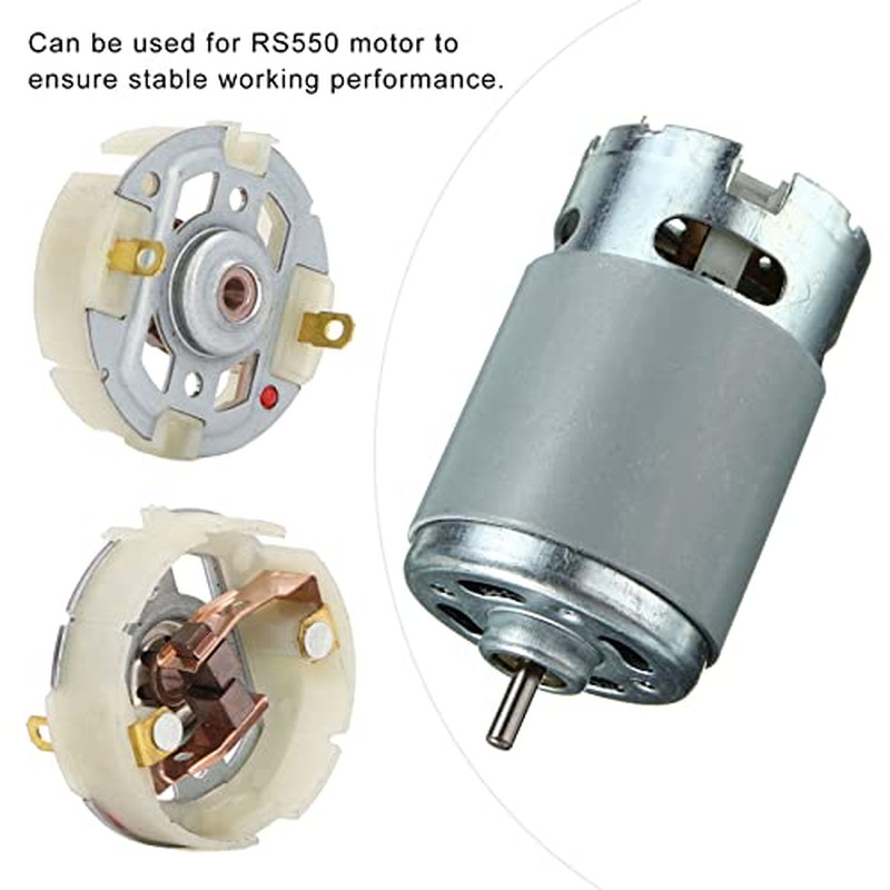 2PCS RS550 Carbon Motor Brush Holder Replacement Parts for Drill Driver Electric