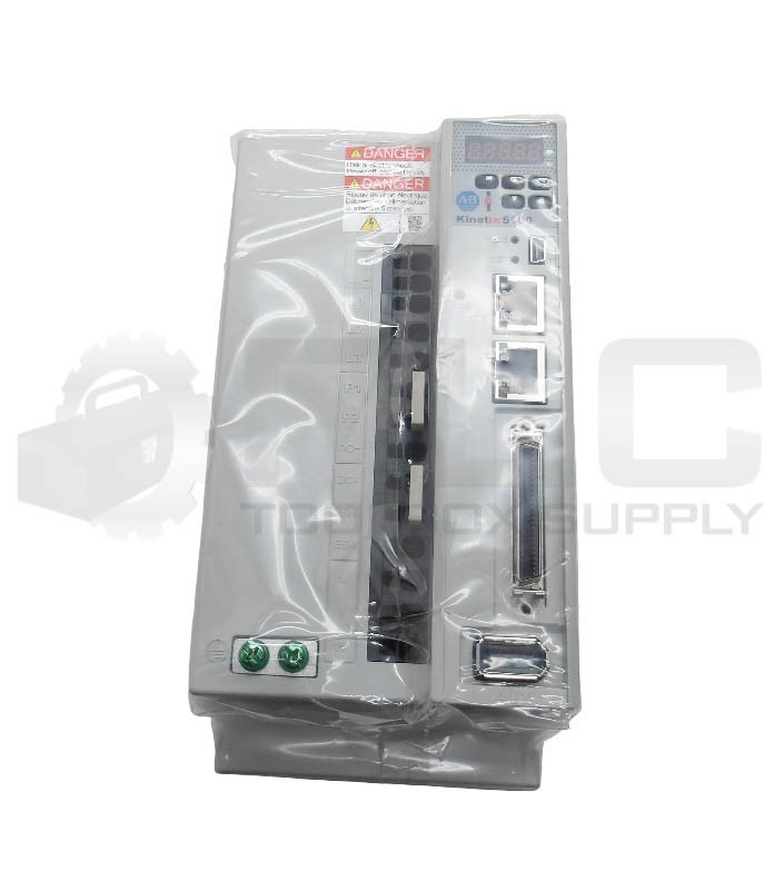 NEW ALLEN BRADLEY 2198-E4007-ERS /A SERVO DRIVE 380-480VAC 2.31A 3PH DATE 2023
