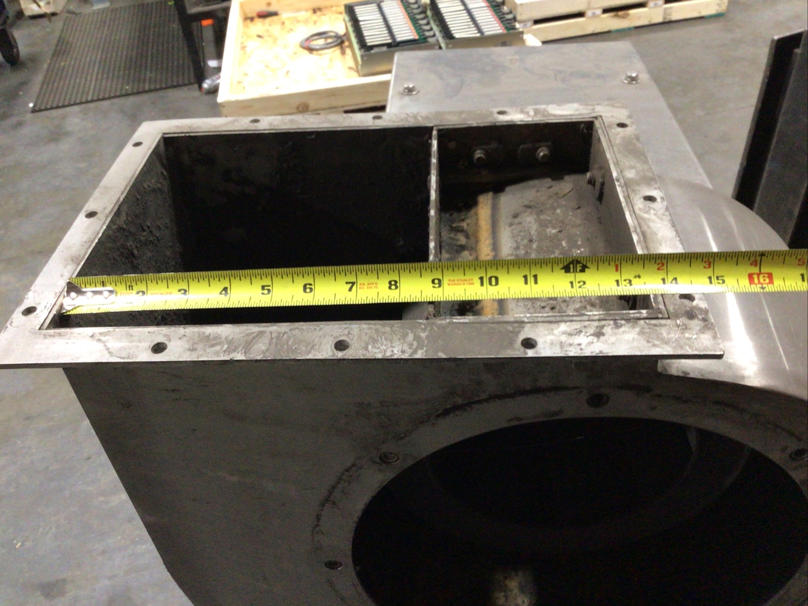 Alliance Corp Stainless Steel Exhaust Fan 13” In 9×13.5” Exhaust #5291TAWAT22