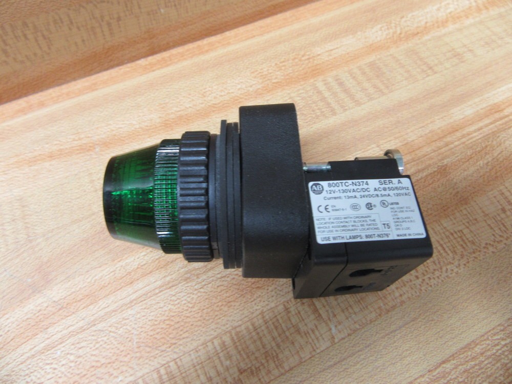Allen Bradley 800H-QRH2G Pilot Light 800HQRH2G