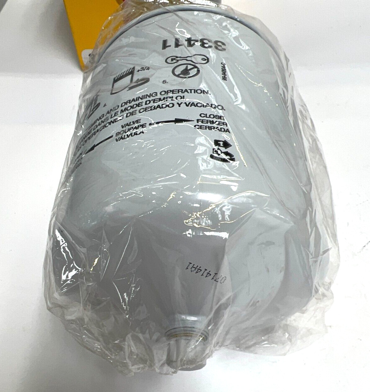 WIX 33411 FUEL/WATER SEPARATOR SPIN-ON