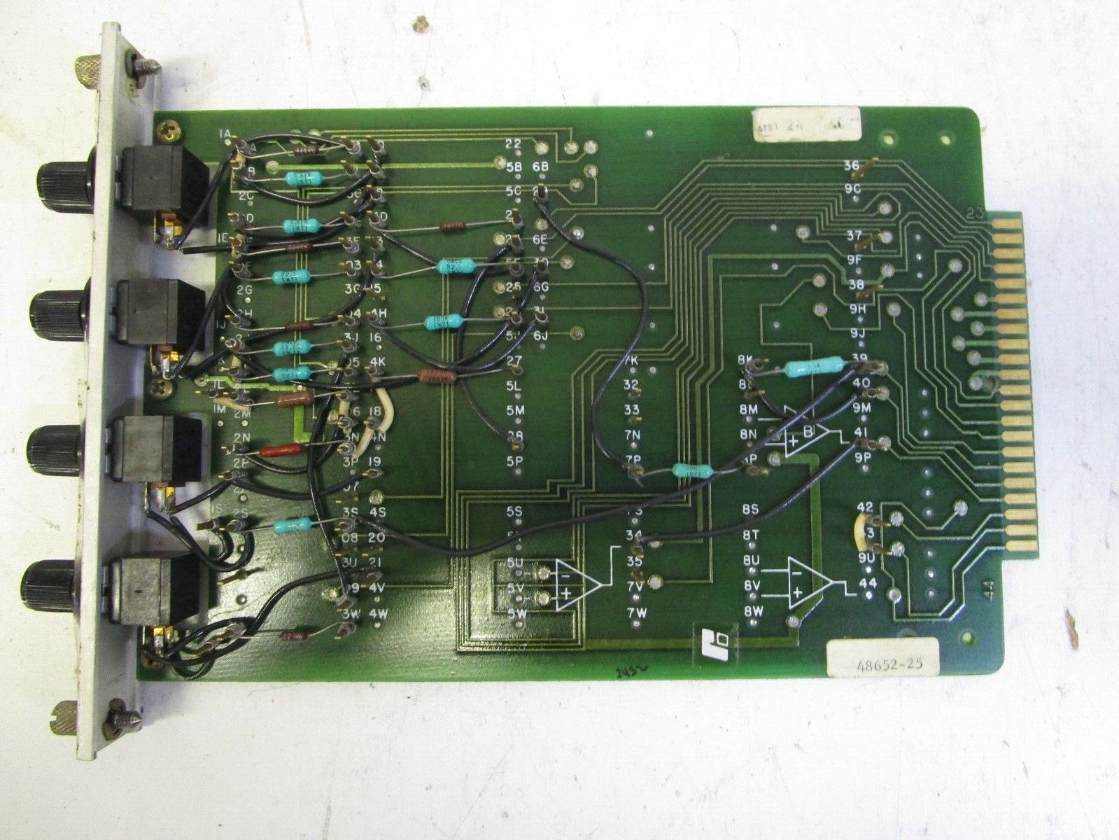 RELIANCE ELECTRIC 48652-25 CIRCUIT BOARD USED FREE SHIPPING!!!