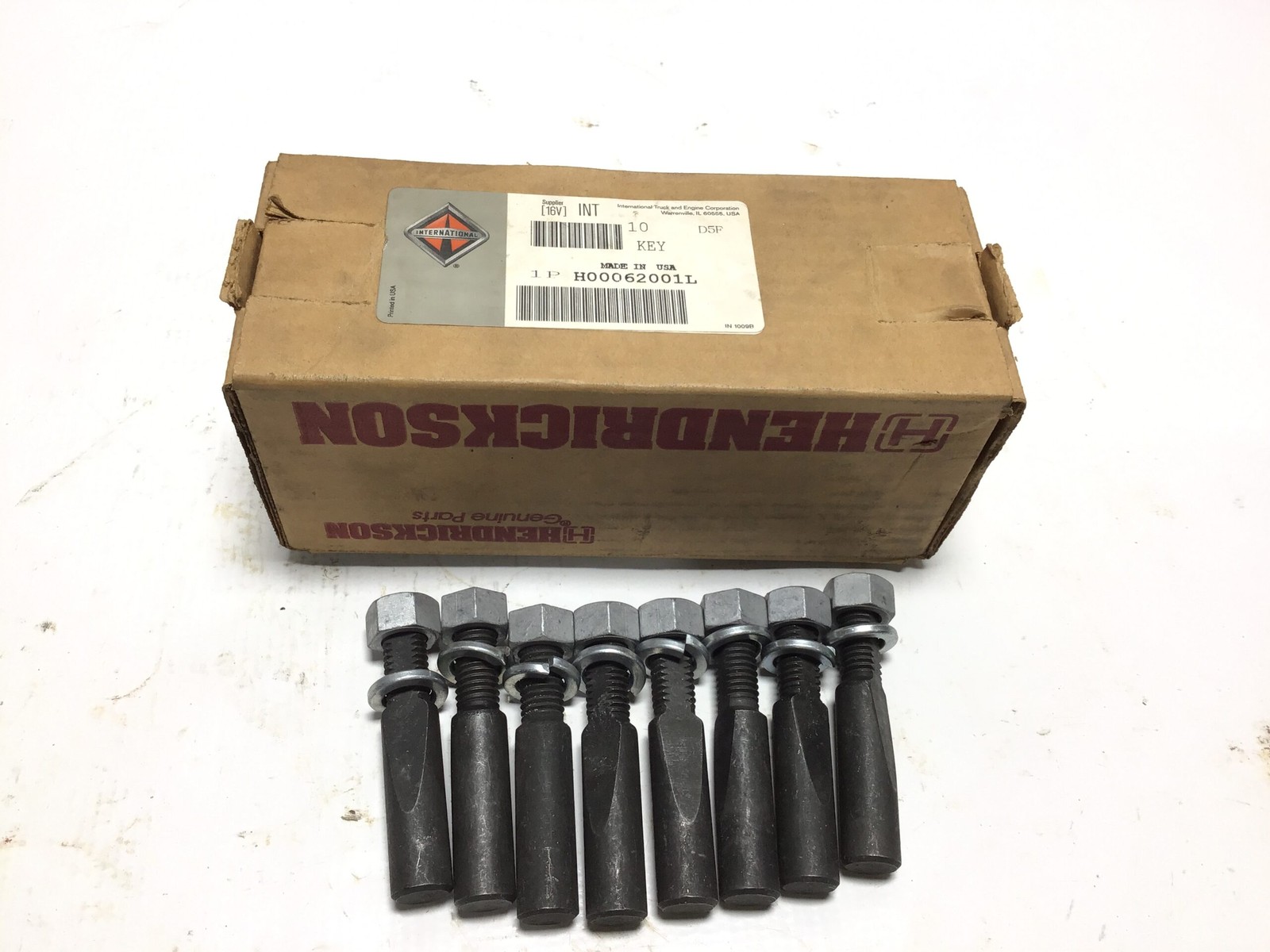 International Hendrickson H00062001L Suspension Nuts Bolts Kit (8pcs)