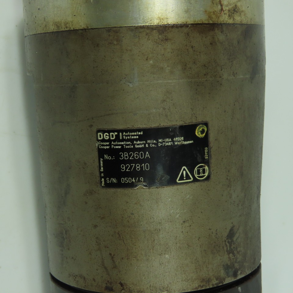 DGD Cooper Tools 3B260A 927810 3K2M Electric Nutrunner 15/16″Splined Shaft 300Nm