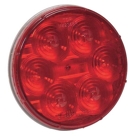Maxxima M42346r Stop/Turn/Tail,4In,6 Led,Round,Red
