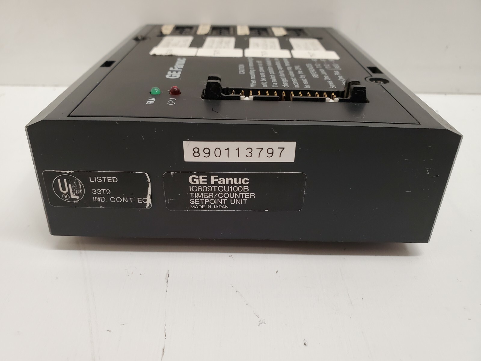 GUARANTEED! GE FANUC TIMER / COUNTER SETPOINT MODULE IC609TCU100B