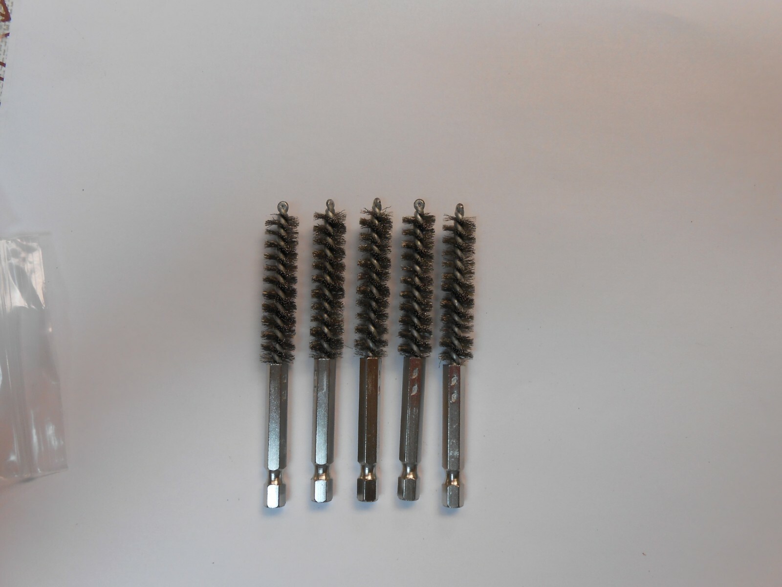 Hightbrush #11S 11mm DIA x 2” BP x 4”ol 1/4′ Hex drive SS Tube Brush HD 5 PAK
