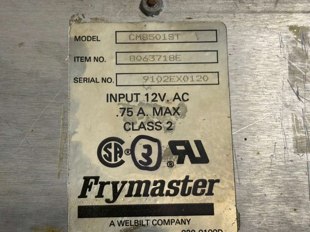 *LOT OF 2* WELBILT Frymaster Electronic Timer Controller Panel Part CM8501ST
