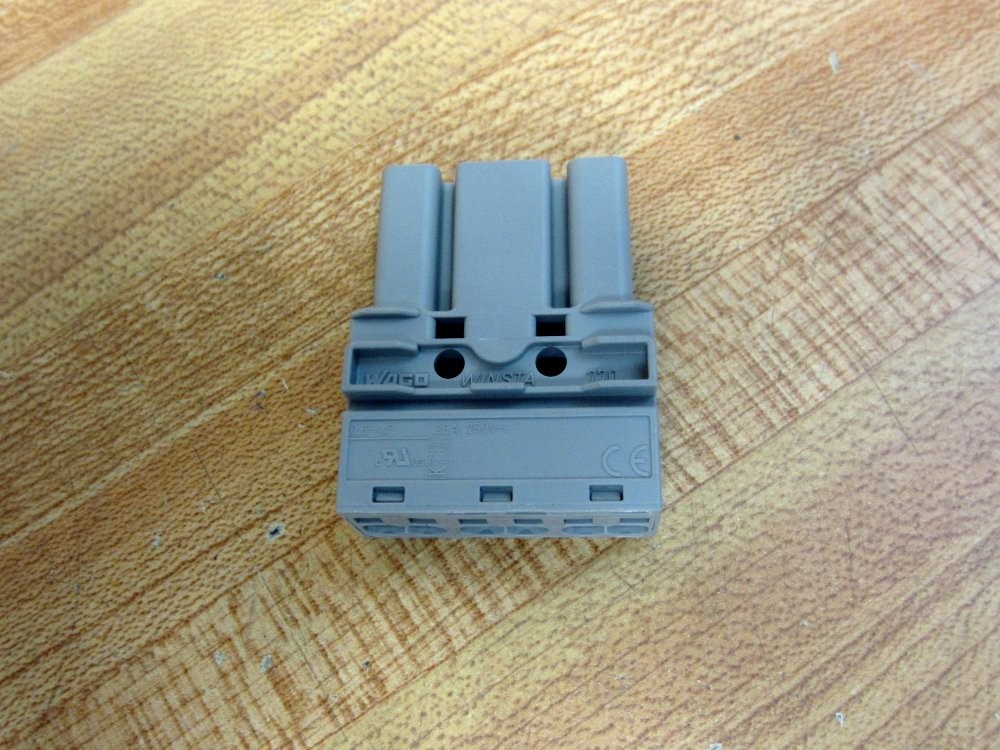 Wago 770 Winsta 3P Connector/Plug 770-213 (Pack of 12)