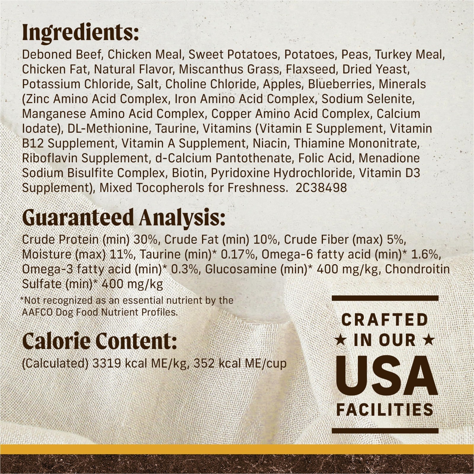 Merrick Premium Grain Free Dry Dog Food Weight Management Dog Food, 22.0 lb. Bag