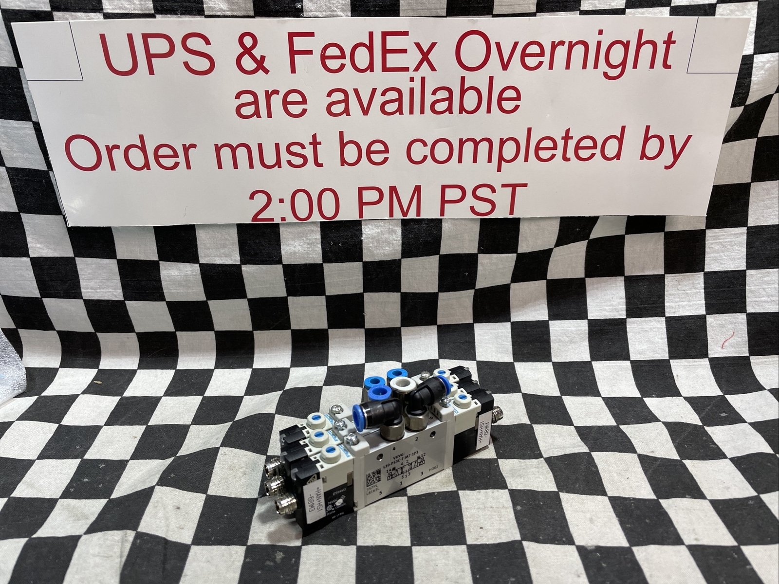 Festo VUVG-L10-P53C-T-M7-1P3, 566476, Solenoid Valve 5/2-way, LOT OF 3 #133P16