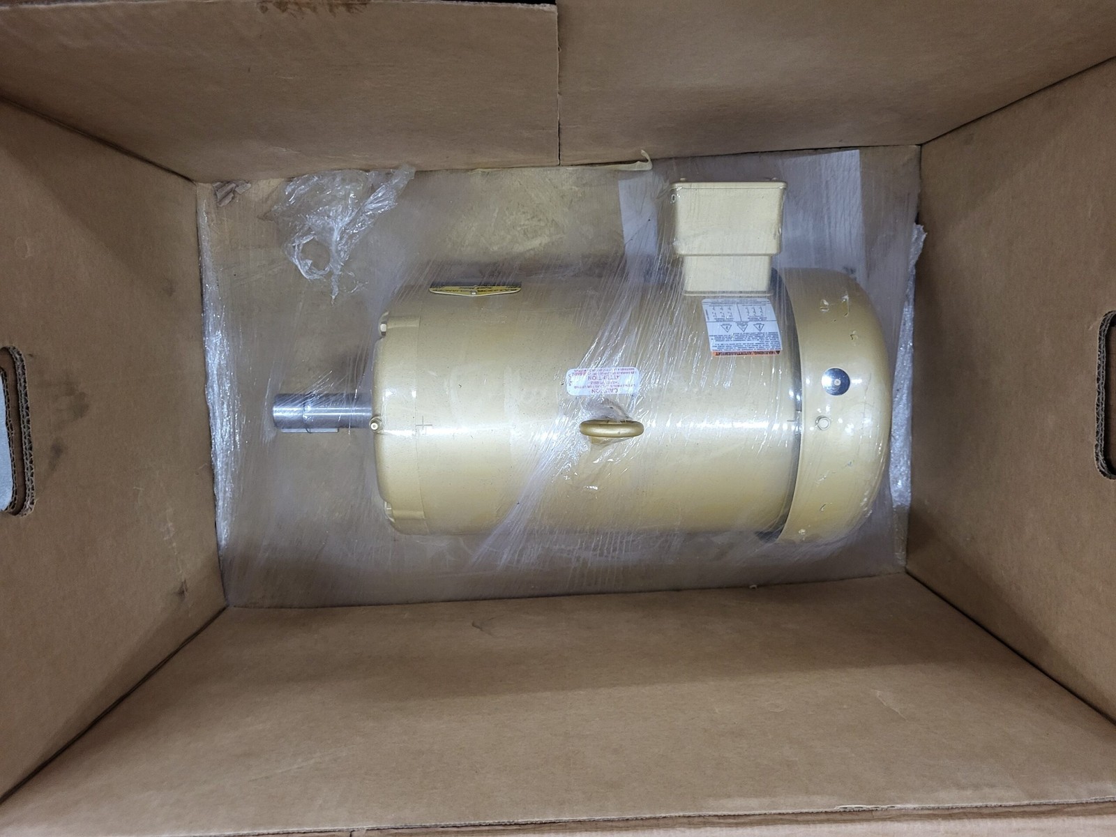 NEW BALDOR EM3616T MOTOR 7.5HP 3PH 3450RPM FR: 184T Spec: 36G271S428G1