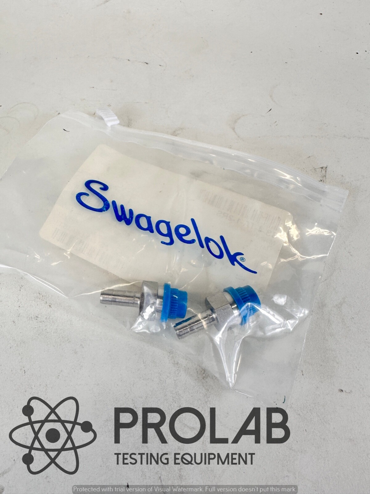 2x NEW Swagelok SS-4-TA-1-2RS Male Adapter, 1/4 in. Tube OD x 1/8 in. Male ISO