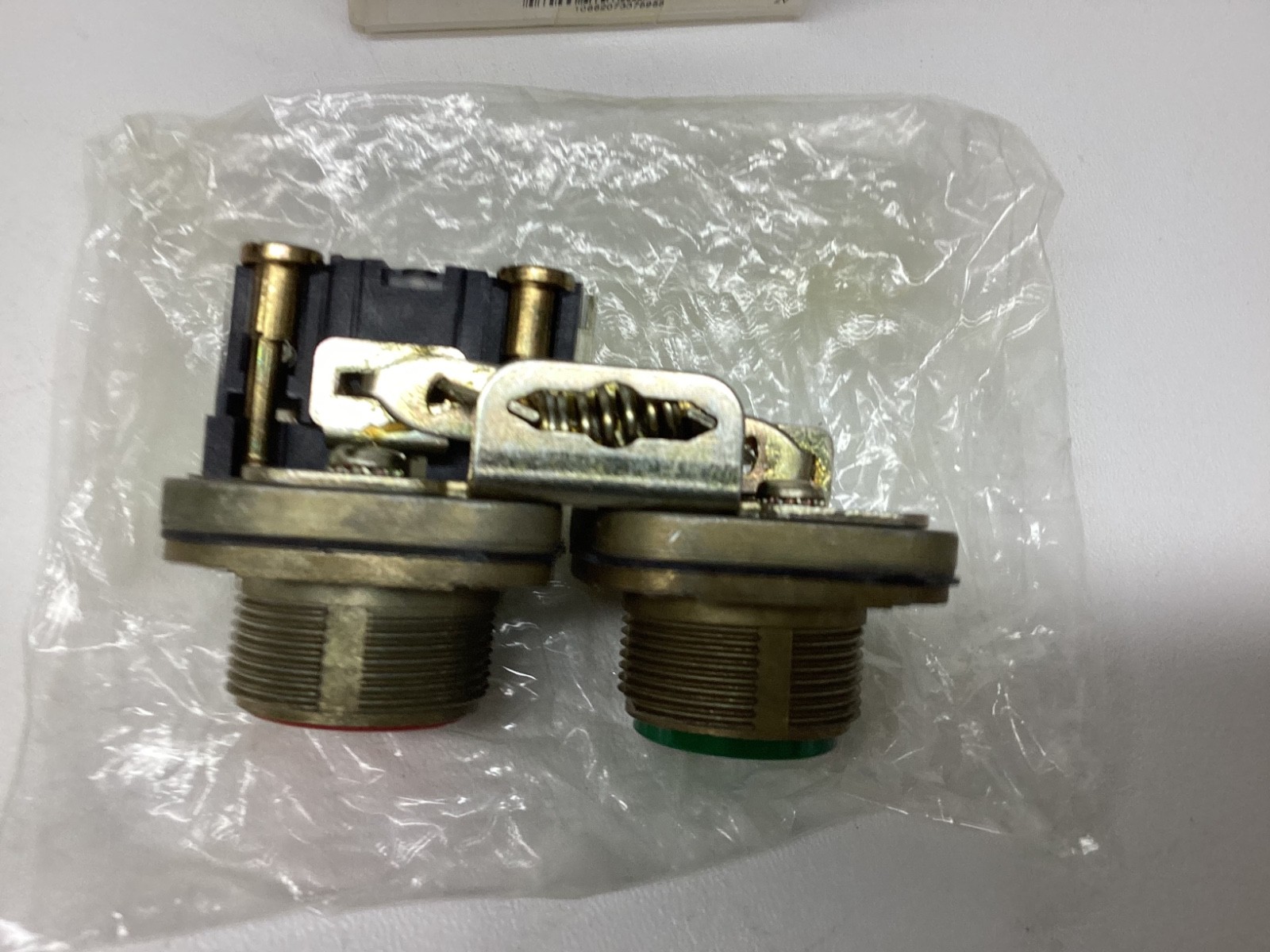 ALLEN BRADLEY 800T-FB16A PUSHBUTTON FLUSH GREEN RED 1NO/1NC SERIES T READ
